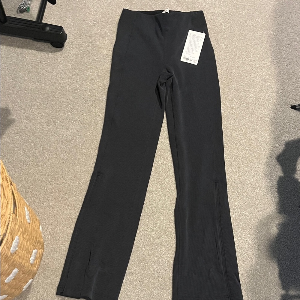 lululemon athletica brushed softstreme rib flare 32.5”